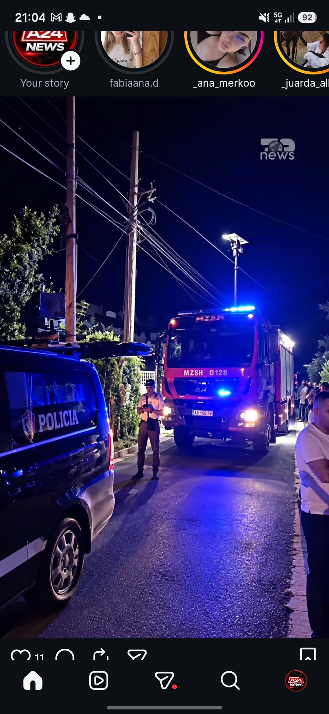 Tragjike në Fier/ Banesa përfshihet nga flakët, humb jetën i moshuari i paralizuar